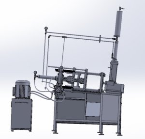 solidwork maquina inyecotra